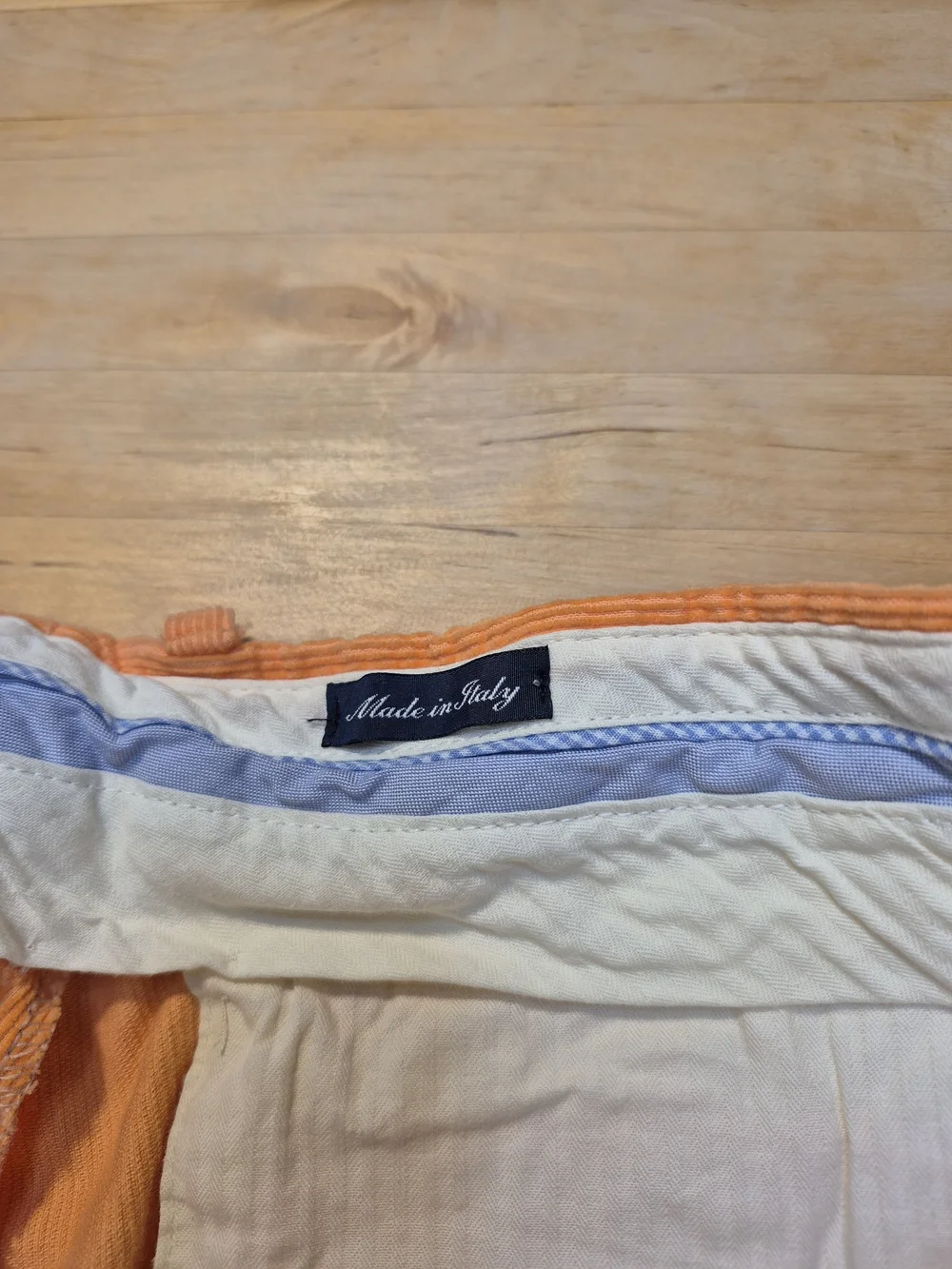 Polo by Ralph Lauren Orange Corduroy Trousers (See Photos)